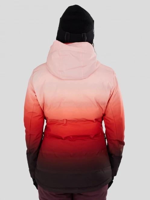 Fundango Pumila Padded Jacket damski pikowana kurtka narciarska różowy 3
