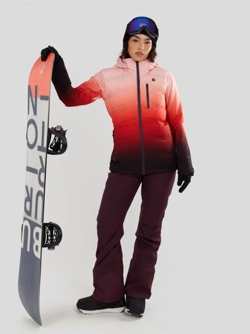Fundango Pumila Padded Jacket damski pikowana kurtka narciarska różowy 4