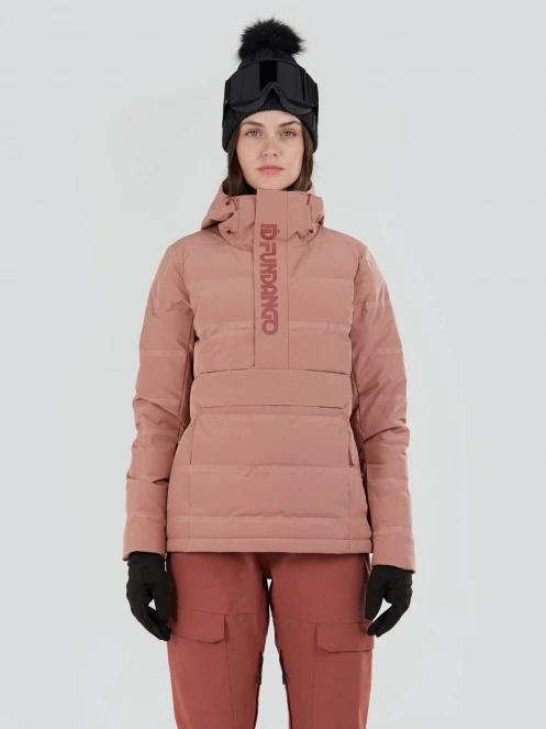 Fundango Everett Padded Jacket damski pikowana kurtka narciarska różowy 2