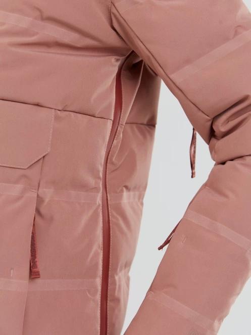 Fundango Everett Padded Jacket damski pikowana kurtka narciarska różowy 7