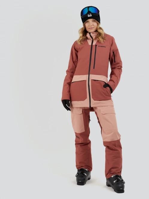 Fundango Poplar ECO Jacket damski kurtka narciarska różowy 2