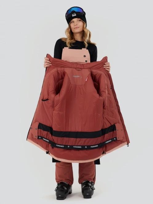 Fundango Poplar ECO Jacket damski kurtka narciarska różowy 6