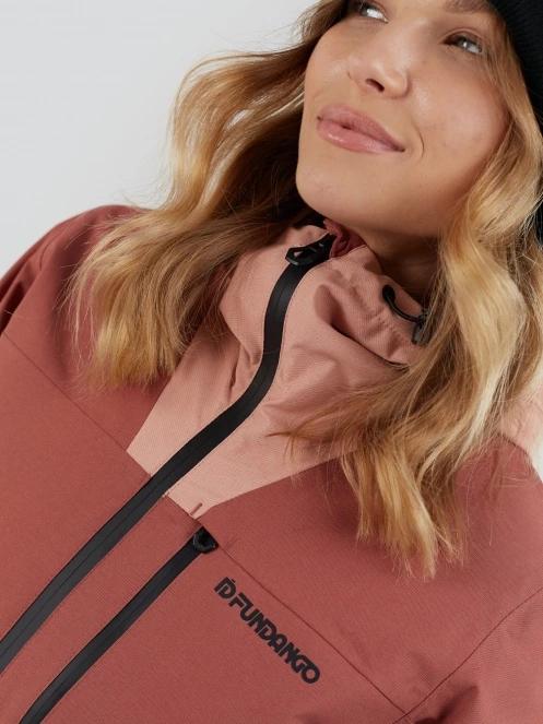 Fundango Poplar ECO Jacket damski kurtka narciarska różowy 8