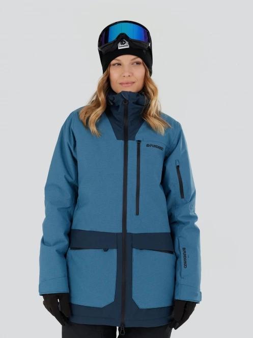 Fundango Poplar ECO Jacket damski kurtka narciarska ciemnoniebieski 2