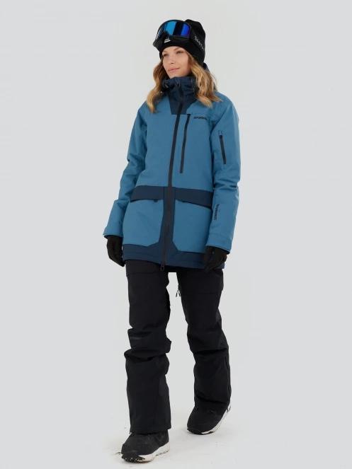 Fundango Poplar ECO Jacket damski kurtka narciarska ciemnoniebieski 4