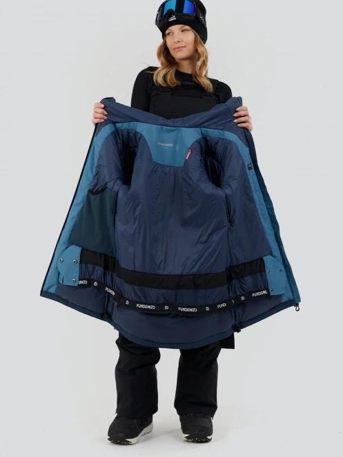 Fundango Poplar ECO Jacket damski kurtka narciarska ciemnoniebieski 5