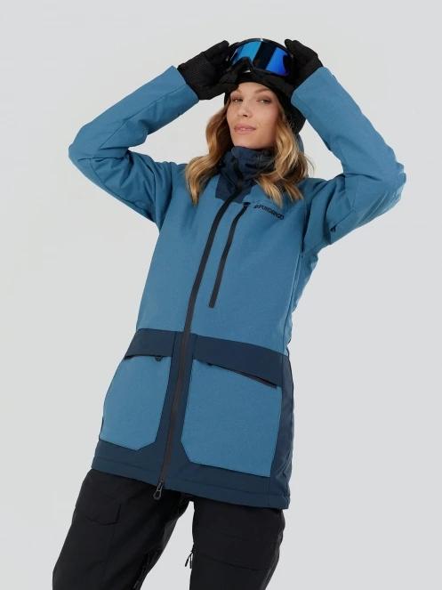 Fundango Poplar ECO Jacket damski kurtka narciarska ciemnoniebieski 6
