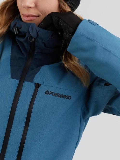 Fundango Poplar ECO Jacket damski kurtka narciarska ciemnoniebieski 9
