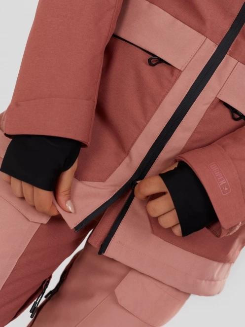 Fundango Poplar ECO Jacket damski kurtka narciarska różowy 6