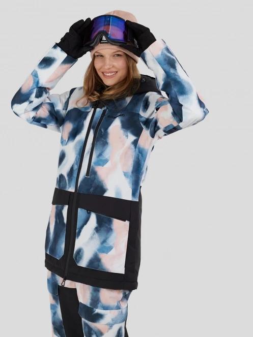 Fundango Poplar ECO Jacket damski kurtka narciarska ciemnoniebieski 2