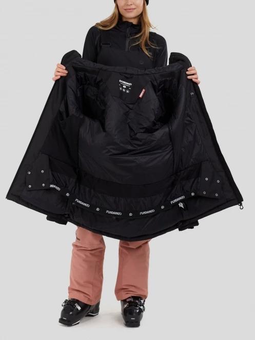 Fundango Poplar ECO Jacket damski kurtka narciarska czarny 5
