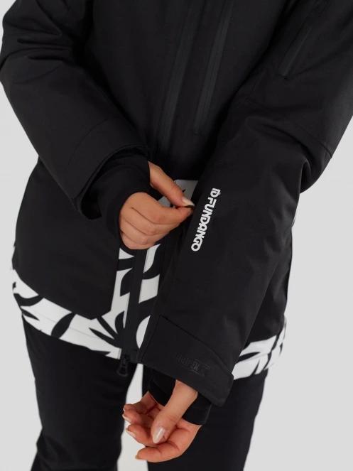 Fundango Poplar ECO Jacket damski kurtka narciarska czarny 7