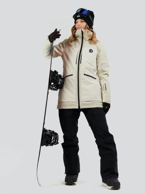 Fundango Pemberton ECO Allmountain Jacket damski kurtka narciarska biały 5