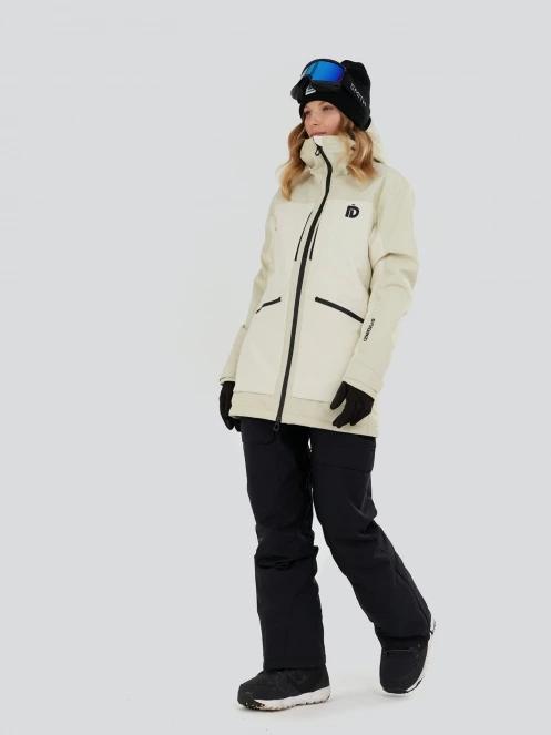 Fundango Pemberton ECO Allmountain Jacket damski kurtka narciarska biały 2