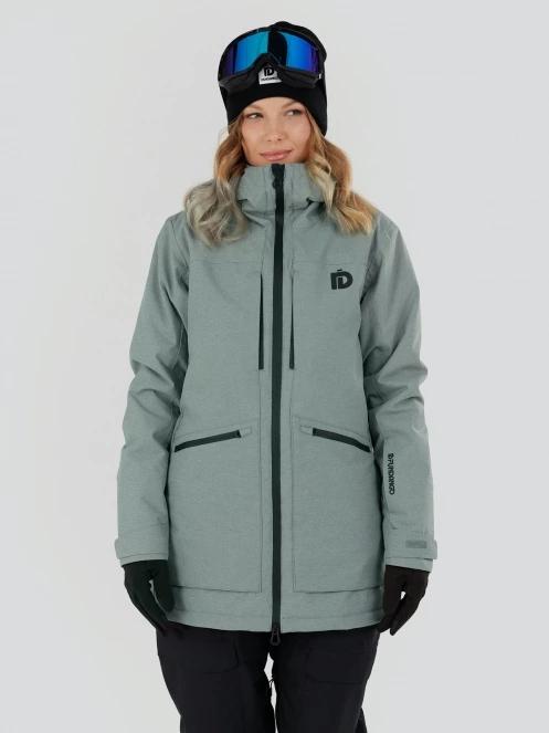 Fundango Pemberton ECO Allmountain Jacket damski kurtka narciarska zielony 2