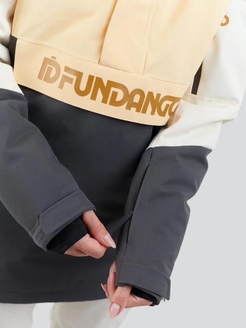 Fundango Birch ECO Logo Anorak damski kurtka narciarska żółty 6