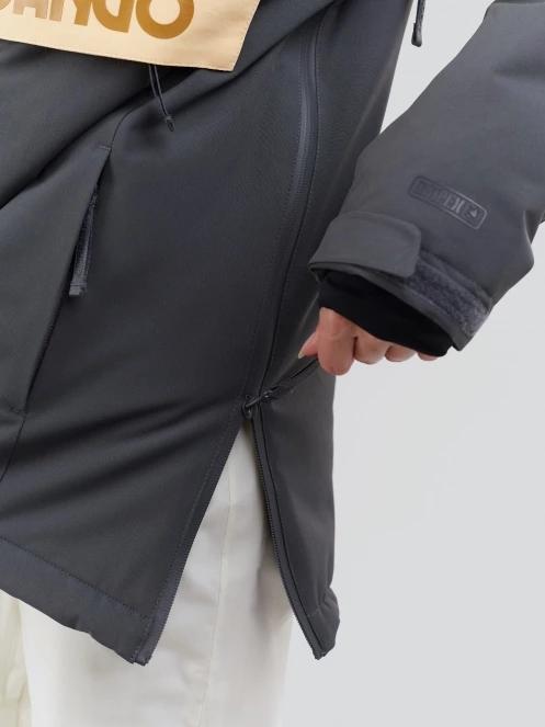 Fundango Birch ECO Logo Anorak damski kurtka narciarska żółty 7