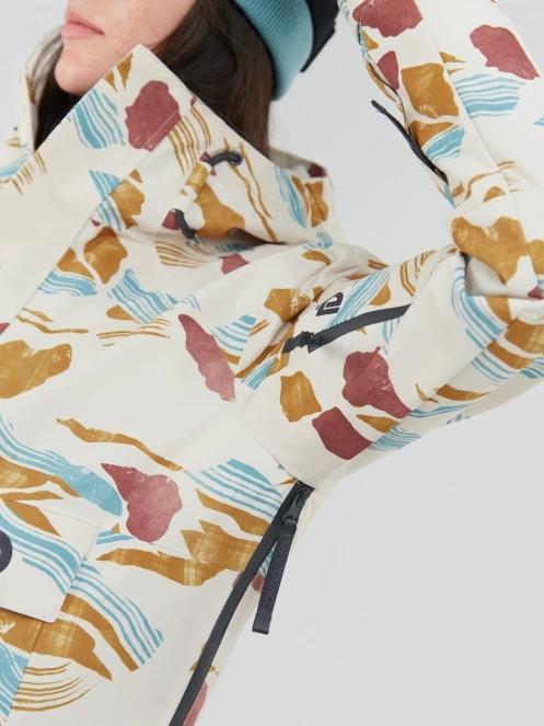Fundango Birch ECO Logo Anorak damski kurtka narciarska piasek 6