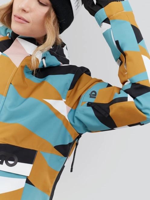 Fundango Birch ECO Logo Anorak damski kurtka narciarska szary 6