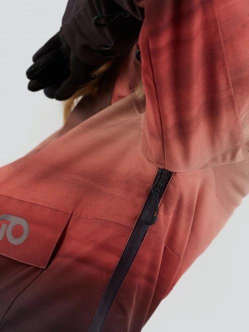 Fundango Birch ECO Logo Anorak damski kurtka narciarska różowy 7
