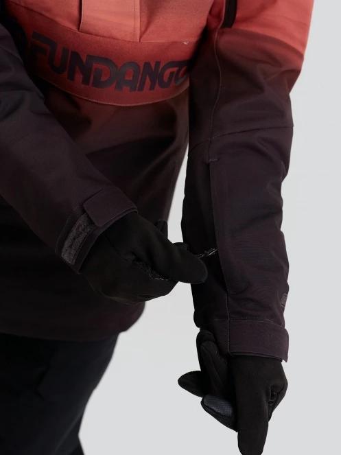 Fundango Birch ECO Logo Anorak damski kurtka narciarska różowy 8