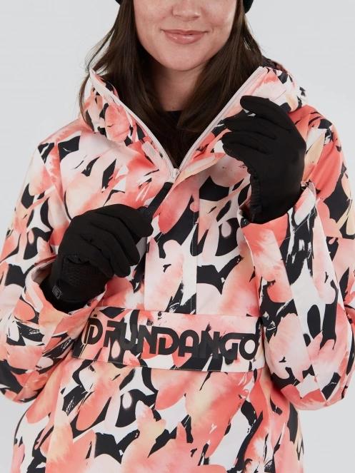 Fundango Birch ECO Logo Anorak damski kurtka narciarska różowy 6
