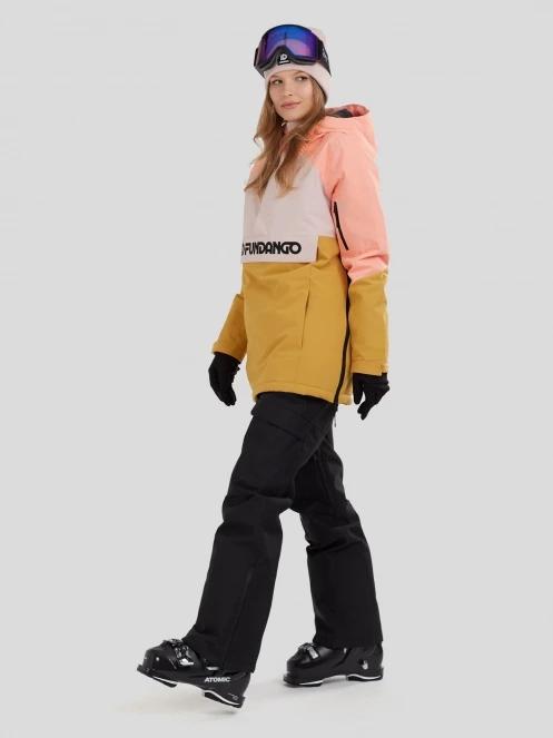 Fundango Birch ECO Logo Anorak damski kurtka różowy 5