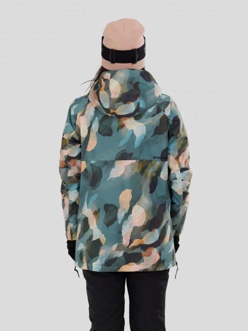 Fundango Birch ECO Logo Anorak damski kurtka zielony 3