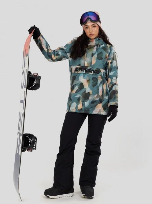 Fundango Birch ECO Logo Anorak damski kurtka zielony 4