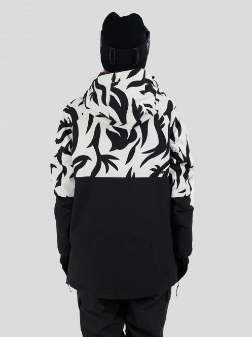 Fundango Birch ECO Logo Anorak damski kurtka czarny 3