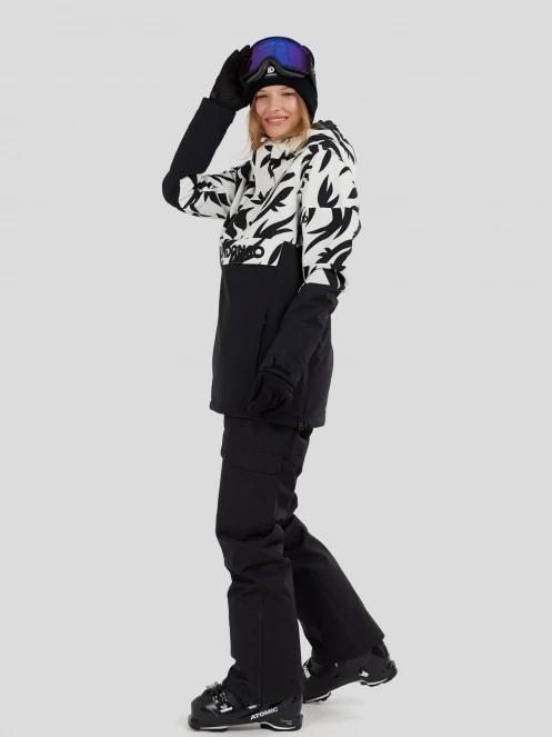 Fundango Birch ECO Logo Anorak damski kurtka czarny 5