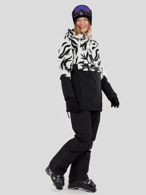 Fundango Birch ECO Logo Anorak damski kurtka czarny 7