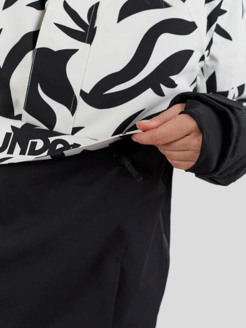 Fundango Birch ECO Logo Anorak damski kurtka czarny 9