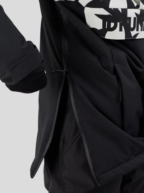 Fundango Birch ECO Logo Anorak damski kurtka czarny 10