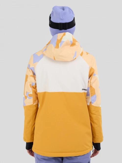 Fundango Birch ECO Logo Anorak damski kurtka piasek 3