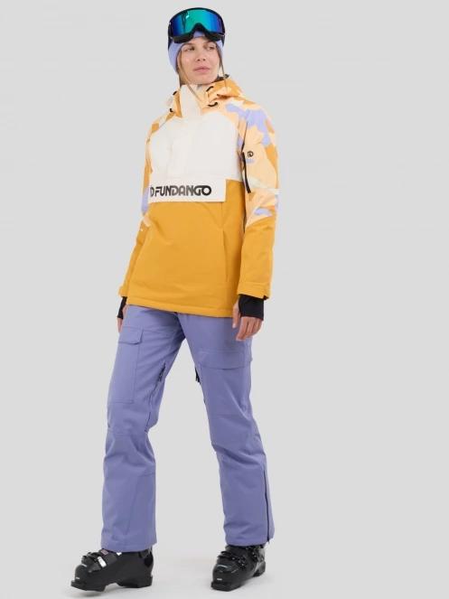 Fundango Birch ECO Logo Anorak damski kurtka piasek 5