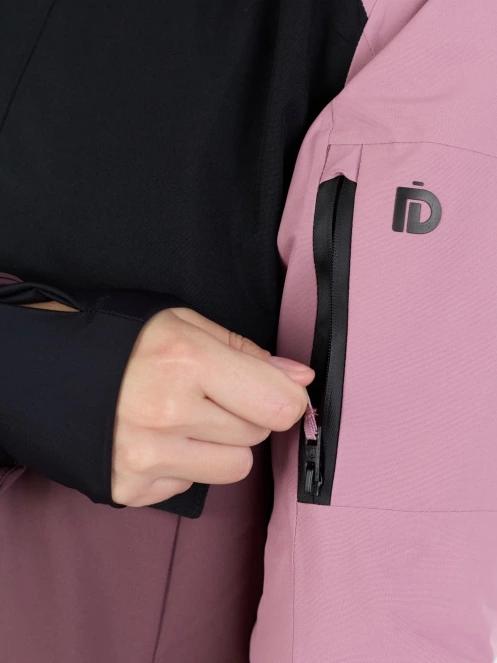 Fundango Birch ECO Logo Anorak damski kurtka różowy 9