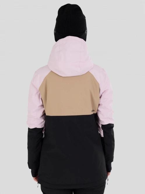 Fundango Birch ECO Logo Anorak damski kurtka różowy 3