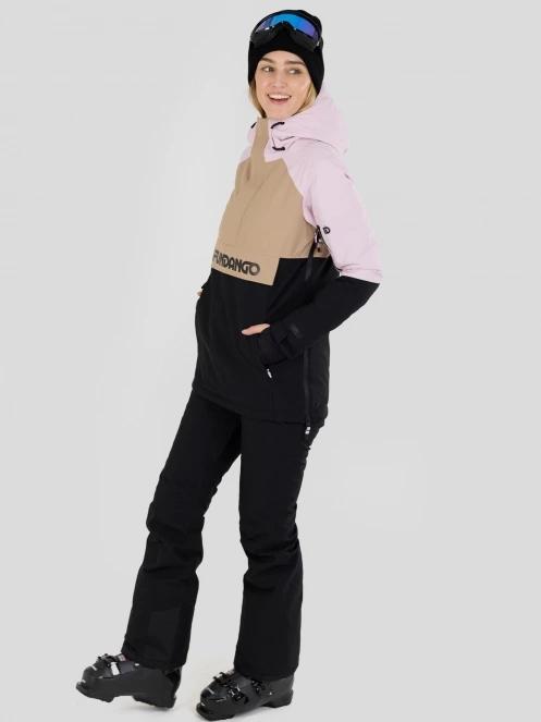 Fundango Birch ECO Logo Anorak damski kurtka różowy 5