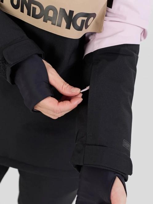 Fundango Birch ECO Logo Anorak damski kurtka różowy 6