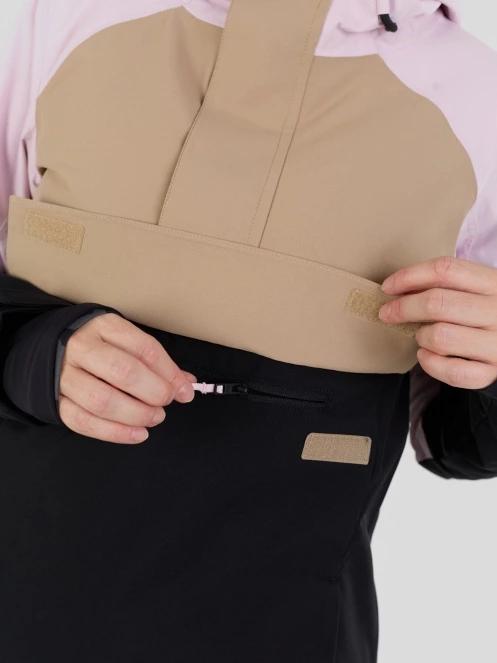 Fundango Birch ECO Logo Anorak damski kurtka różowy 7