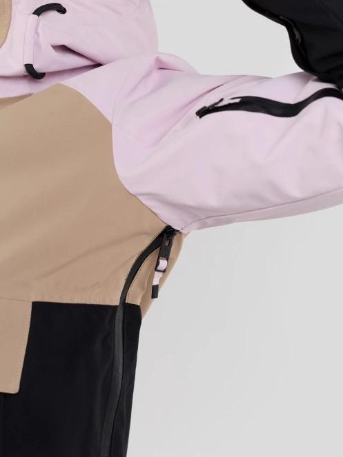 Fundango Birch ECO Logo Anorak damski kurtka różowy 8