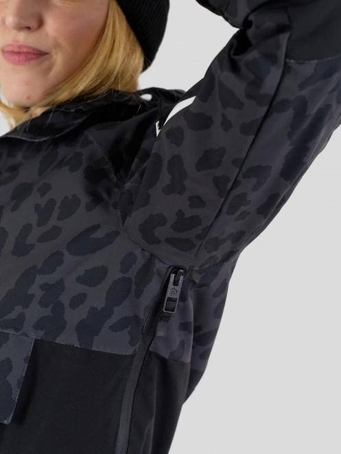 Fundango Birch ECO Logo Anorak damski kurtka szary 6