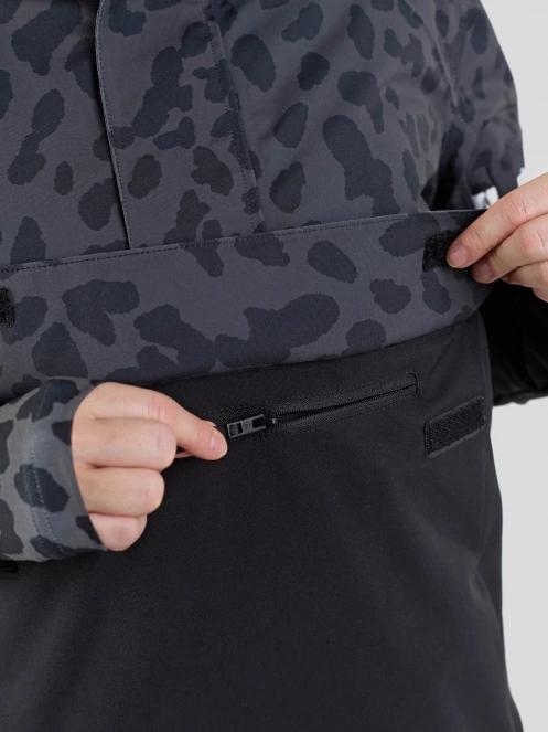 Fundango Birch ECO Logo Anorak damski kurtka szary 8