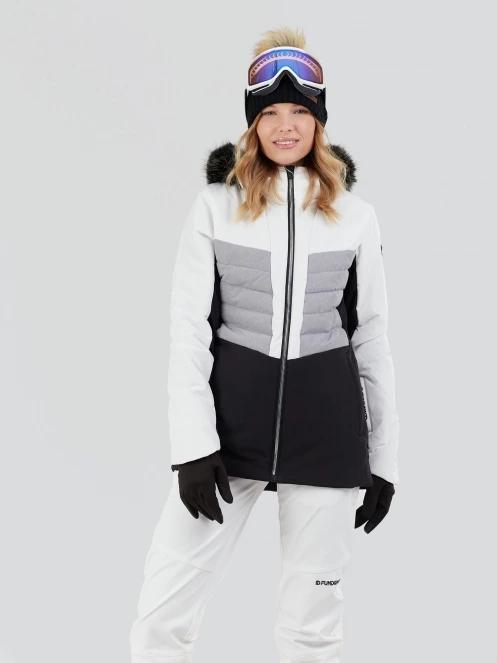 Fundango Salina Padded Jacket damski kurtka narciarska biały 2
