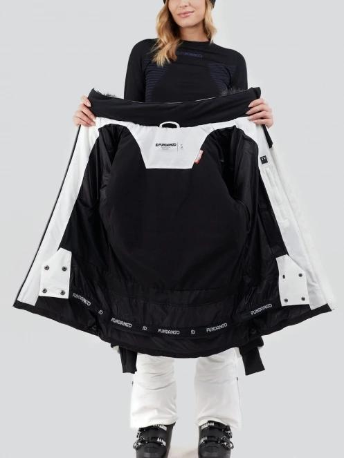 Fundango Salina Padded Jacket damski kurtka narciarska biały 5