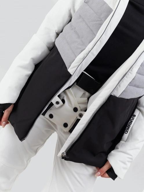 Fundango Salina Padded Jacket damski kurtka narciarska biały 10