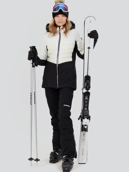 Fundango Salina Padded Jacket damski kurtka narciarska biały 4