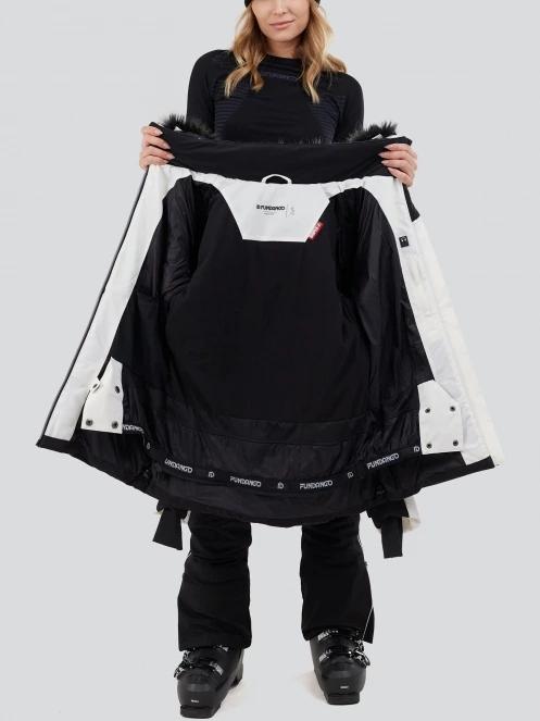 Fundango Salina Padded Jacket damski kurtka narciarska biały 5