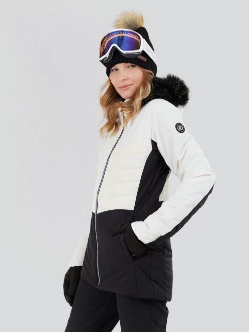 Fundango Salina Padded Jacket damski kurtka narciarska biały 6